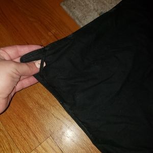 California King black duvet.